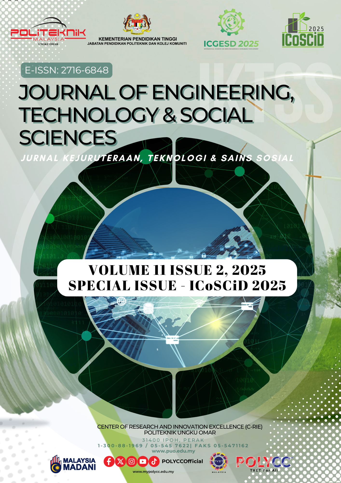 View Vol. 11 No. 2 (2025): Journal of Engineering, Technology & Social Sciences (JKTSS)