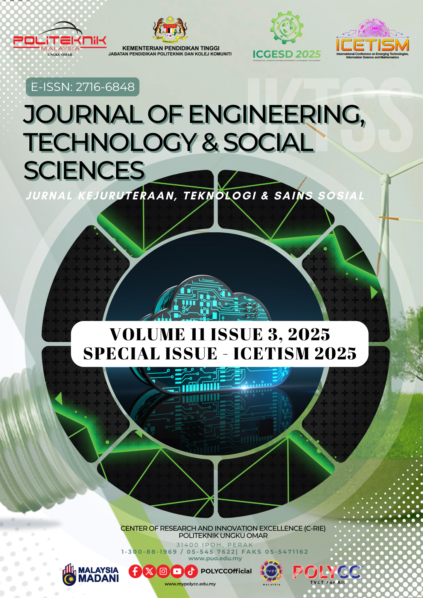 View Vol. 11 No. 3 (2025): Journal of Engineering, Technology & Social Sciences (JKTSS)